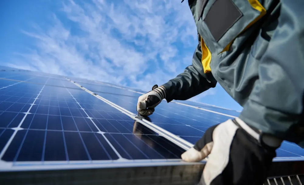 Panneaux photovoltaïques à Fraisses